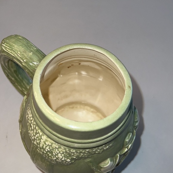 Ceramic Vintage Green Beer Mug Excellent Condition - Picture 6 of 7
